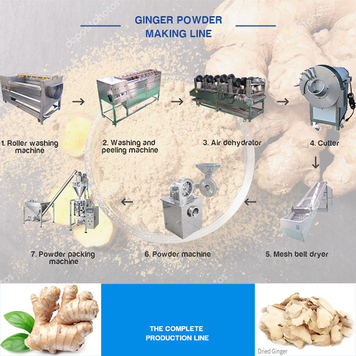 Ginger Drying Machine
