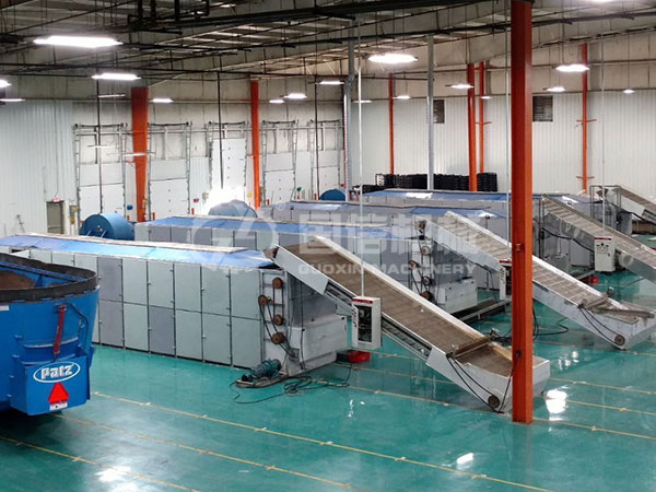 On site Hemp dryer in the United States