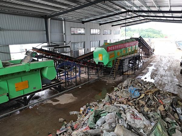 bhutan domestic garbage sorting customer site