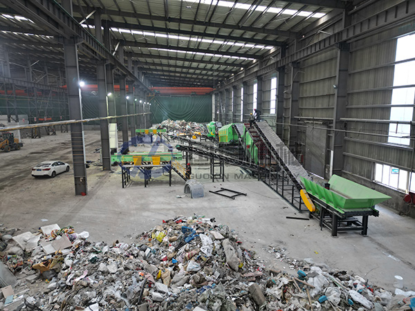 sri lanka household waste sorting customer site