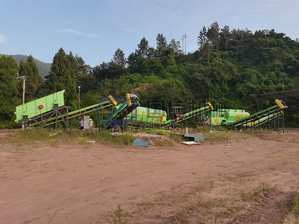 russian household waste sorting customer site