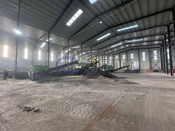 bangladeshi construction mixed waste sorting customer site